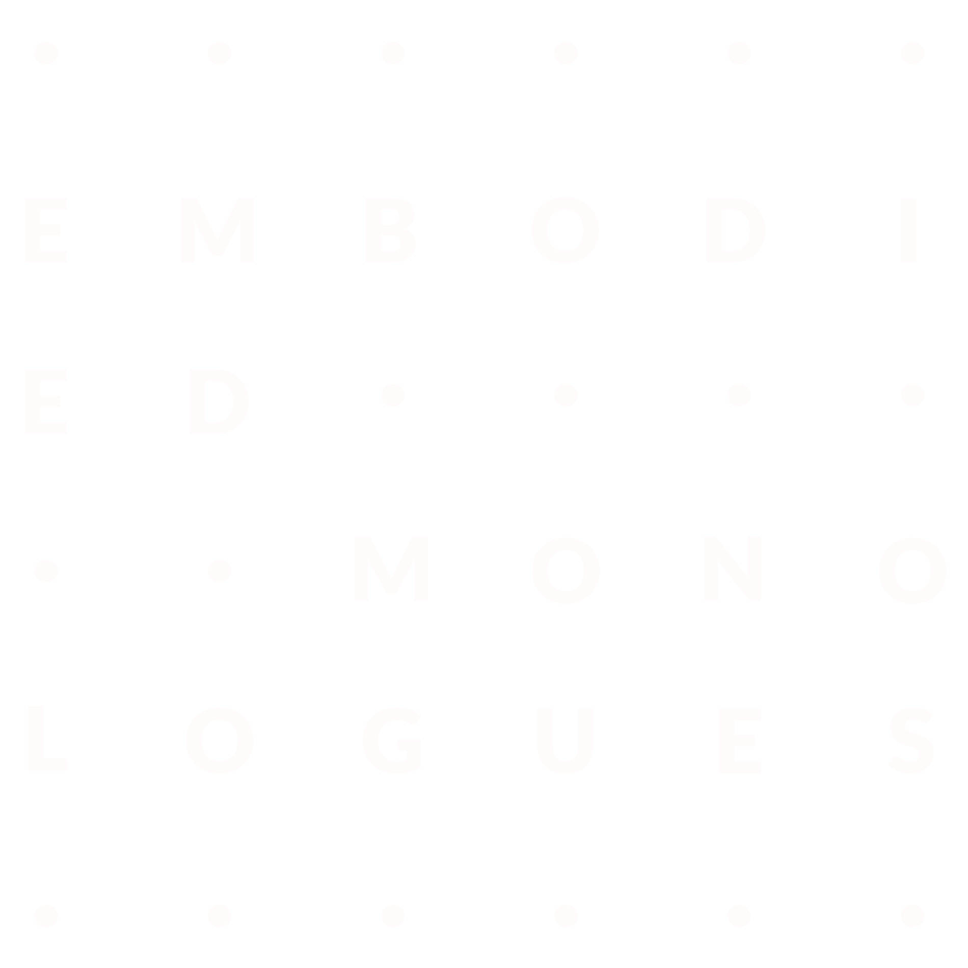 Embodied Monologues,Research Series 2021/2022